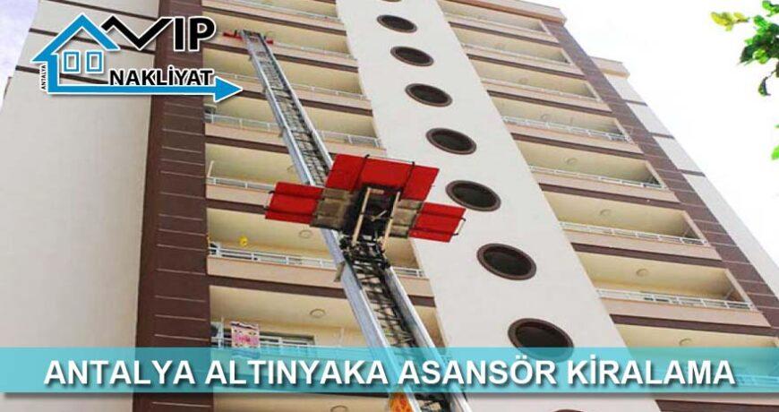 Altınyaka Kiralık Asansör